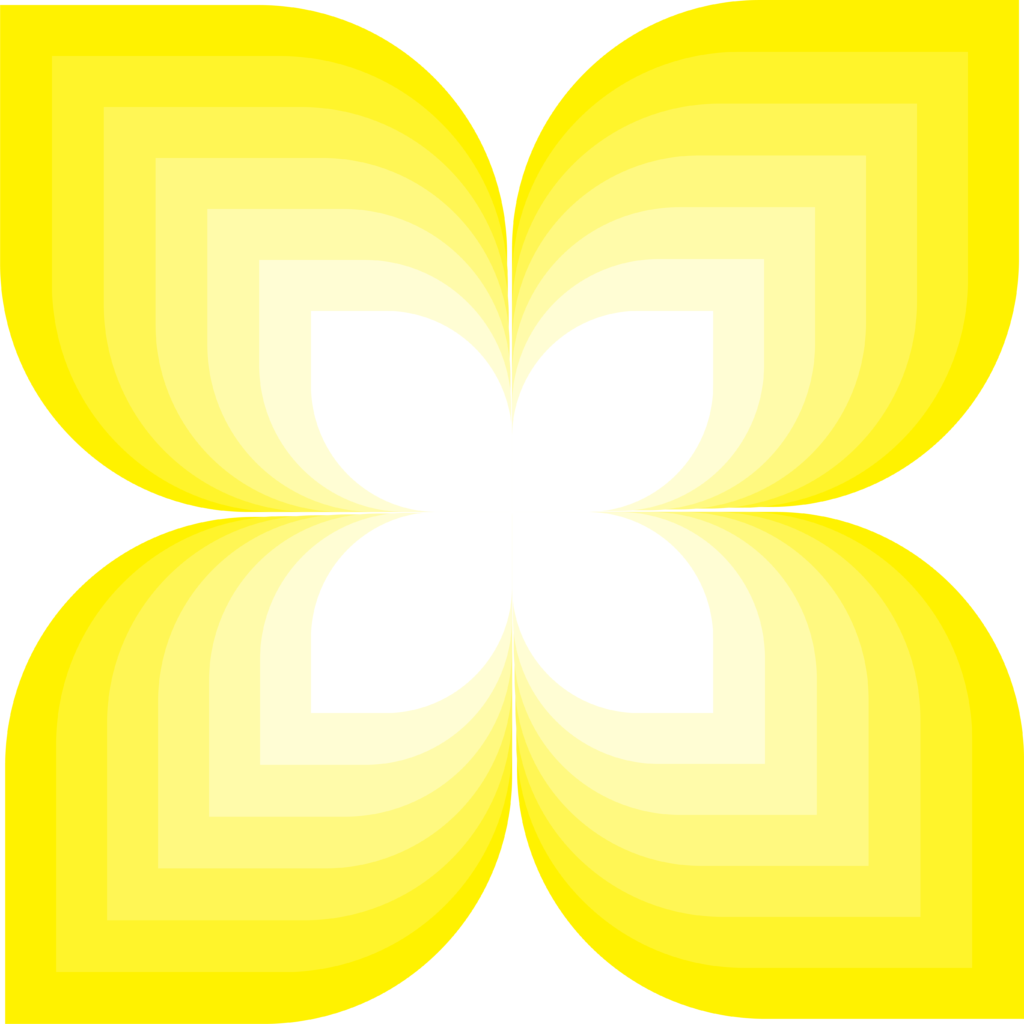 Mesmerizing Gradient Flower Art - Vibrant Yellow Design